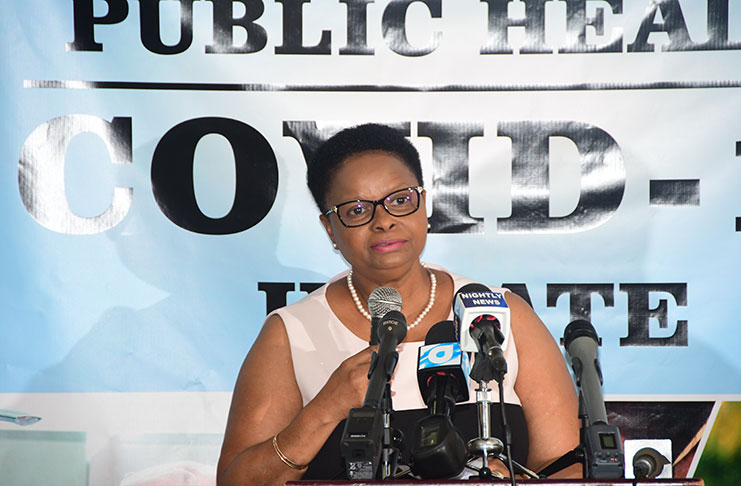 Minister of Public Health, Volda Lawrence