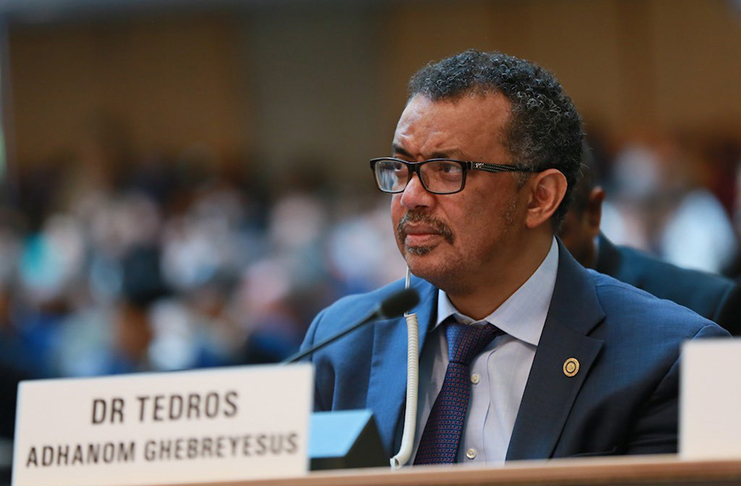 WHO Director-General, Dr. Tedros Adhanom Ghebreyesus