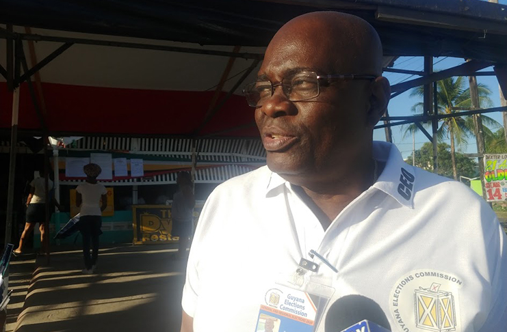 GECOM Chief Elections Officer (CEO), Keith Lowenfield
