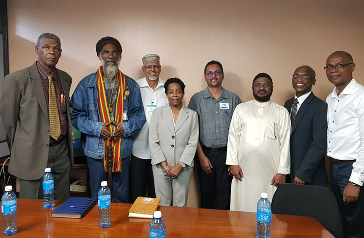 The Chief of Mission meets the chair and members of the Inter-Religious Organisation (IRO)
