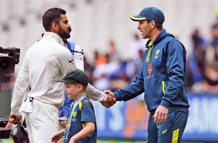 India and Australia are the top two sides on the World Test Championship table Getty Images