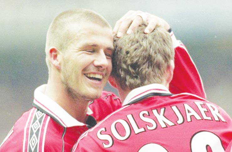 David Beckham's fantastic 50 when Manchester United hero set Premier League record but Scholes upstaged him.