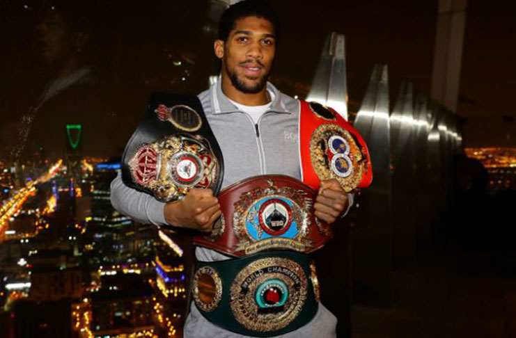 Anthony Joshua tells Tyson Fury: You're not number one until you fight me.