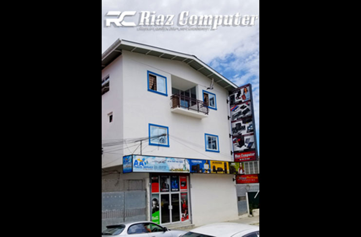Riaz Computer Center on Church Street, Georgetown