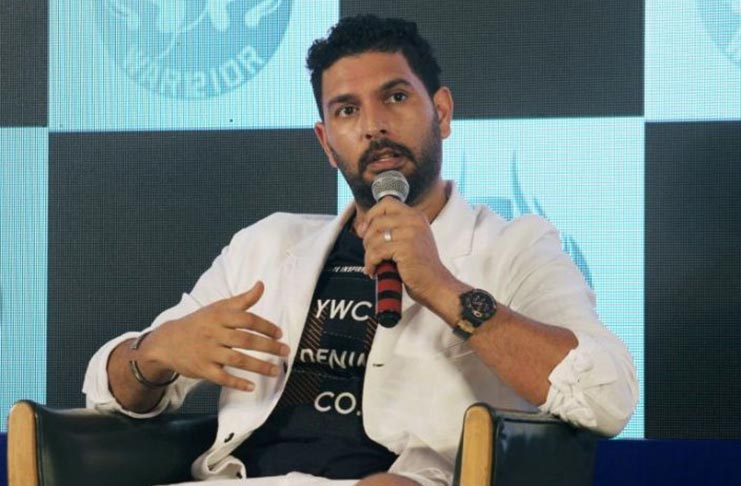 Indian cricketer Yuvraj Singh was strongly criticised on Twitter (AFP Photo/STR)