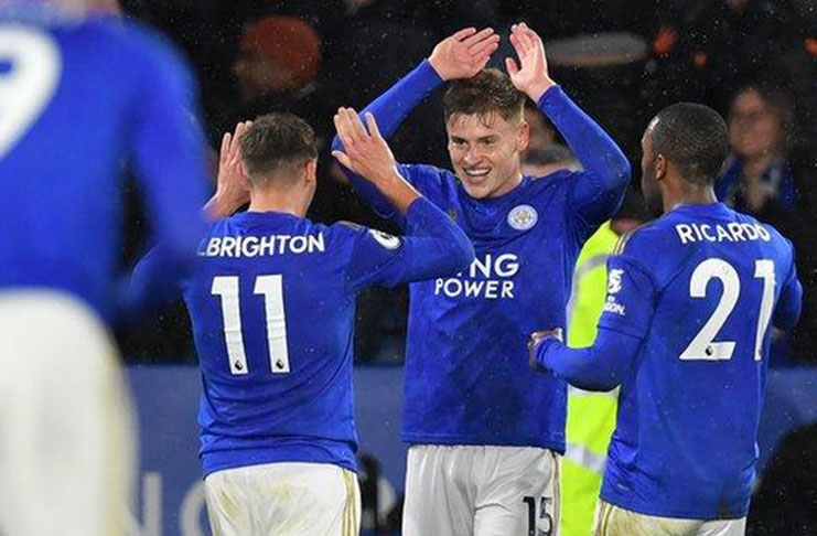 Leicester beat Aston Villa in the last match in the Premier League before lockdown