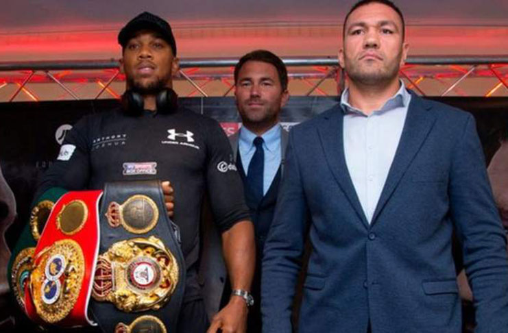 Joshua was due to fight Pulev in 2017 before the Bulgarian withdrew with injury.