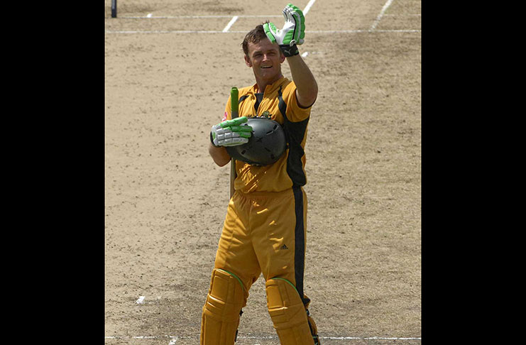 Adam Gilchrist’s 149 off 104  balls was laced with 13 fours and 8 sixes