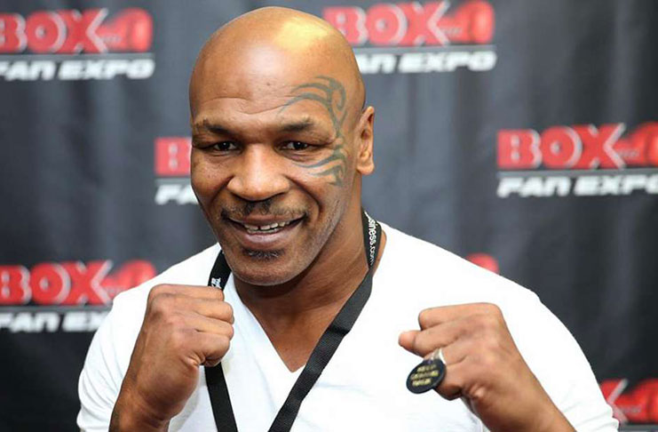 Former heavyweight champion Mike Tyson