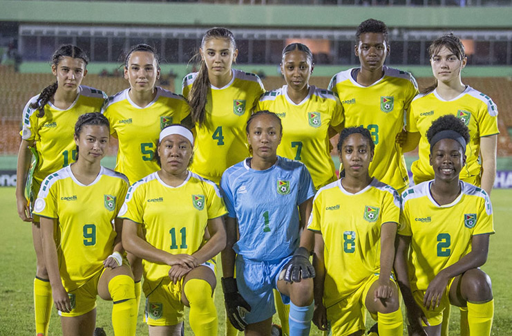 Guyana Women’s U-20 team (Photo compliments: CONCACAF)