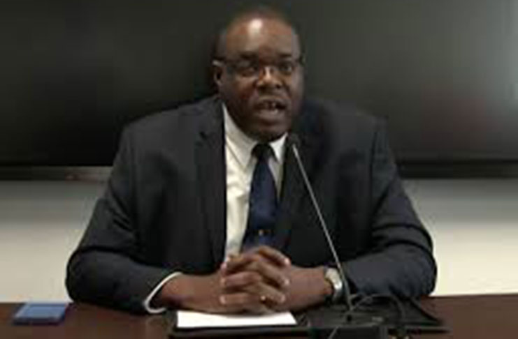 Dr. Wayne Wesley, the Registrar and CEO of Caribbean Examination Council