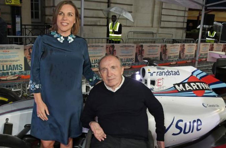 Frank Williams handed over day-to-day runnings to daughter Claire in 2013.