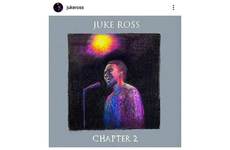 Ross' Instagram post of his album cover for 'Chapter 2'