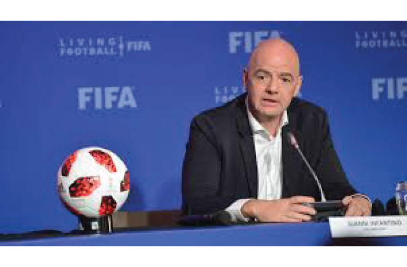 Gianni Infantino was re-elected for a second term as FIFA president in June 2019