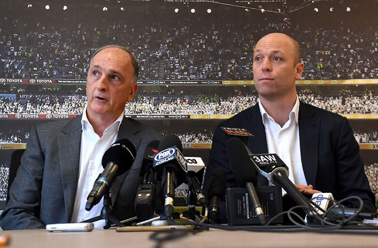 Chairman of ACA Greg Dyer (left) and CEO Alistair Nicholson (Getty Images)