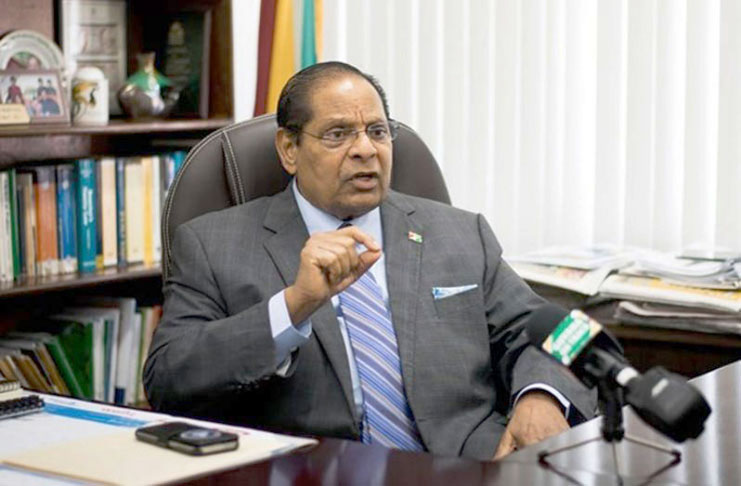 Guyana’s Prime Minister, Moses Nagamootoo