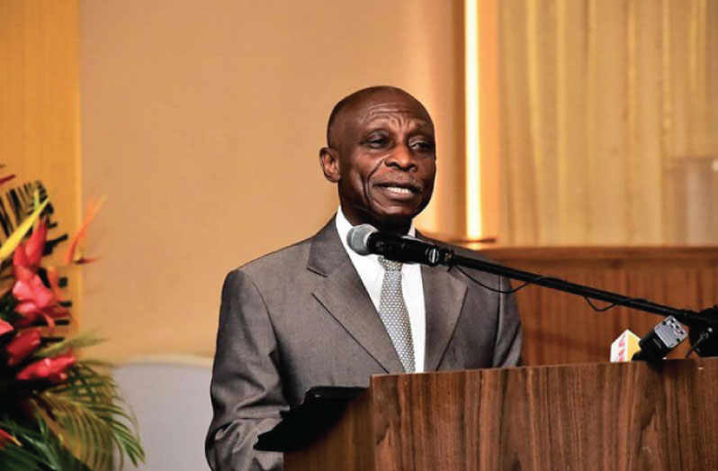 Foreign Secretary Carl Greenidge