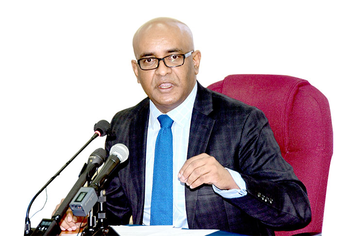 Vice-President, Bharrat Jagdeo