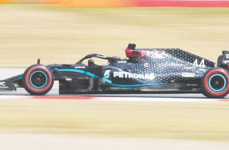 Lewis Hamilton led his teammate Valtteri Bottas through Free practice two.