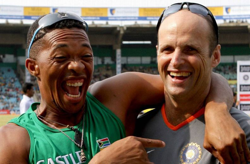 Makhaya Ntini and Gary Kirsten will both be ambassadors for the Social Justice and Nation Building project Getty Images