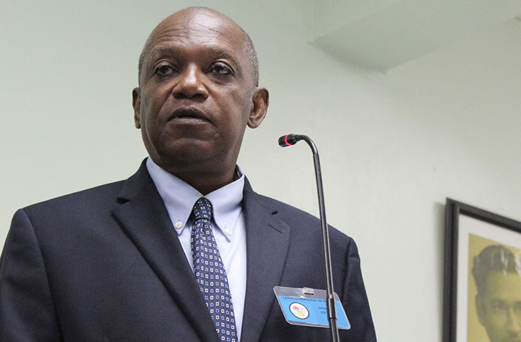 Guyana Reparations Committee Chairman, Dr. Eric Phillips