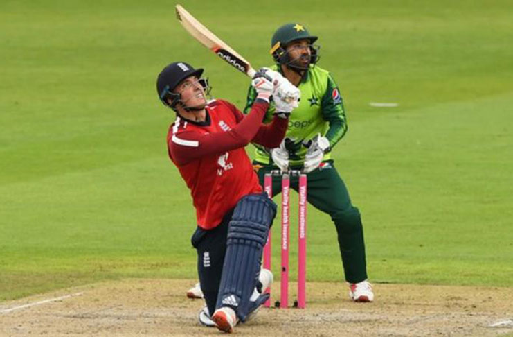 Tom Banton hit four fours and five sixes in his innings.