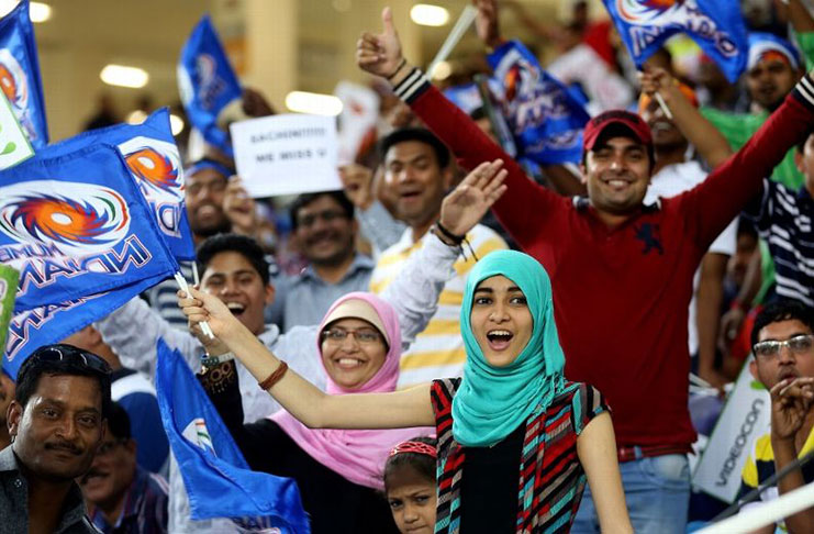 Twenty matches of the 2014 IPL were also played in the UAE BCCI