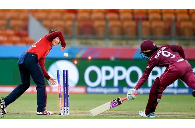 FLASHBACK: England beat West Indies by 46 runs when they met at the T20 World Cup in March.