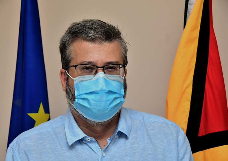 EU Ambassador, Fernando Ponz Canto (Adrian Narine photo)
