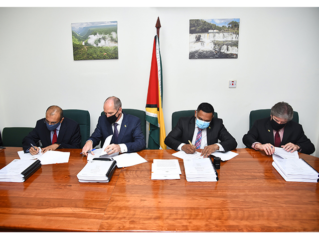 The official signing of the Payara agreement