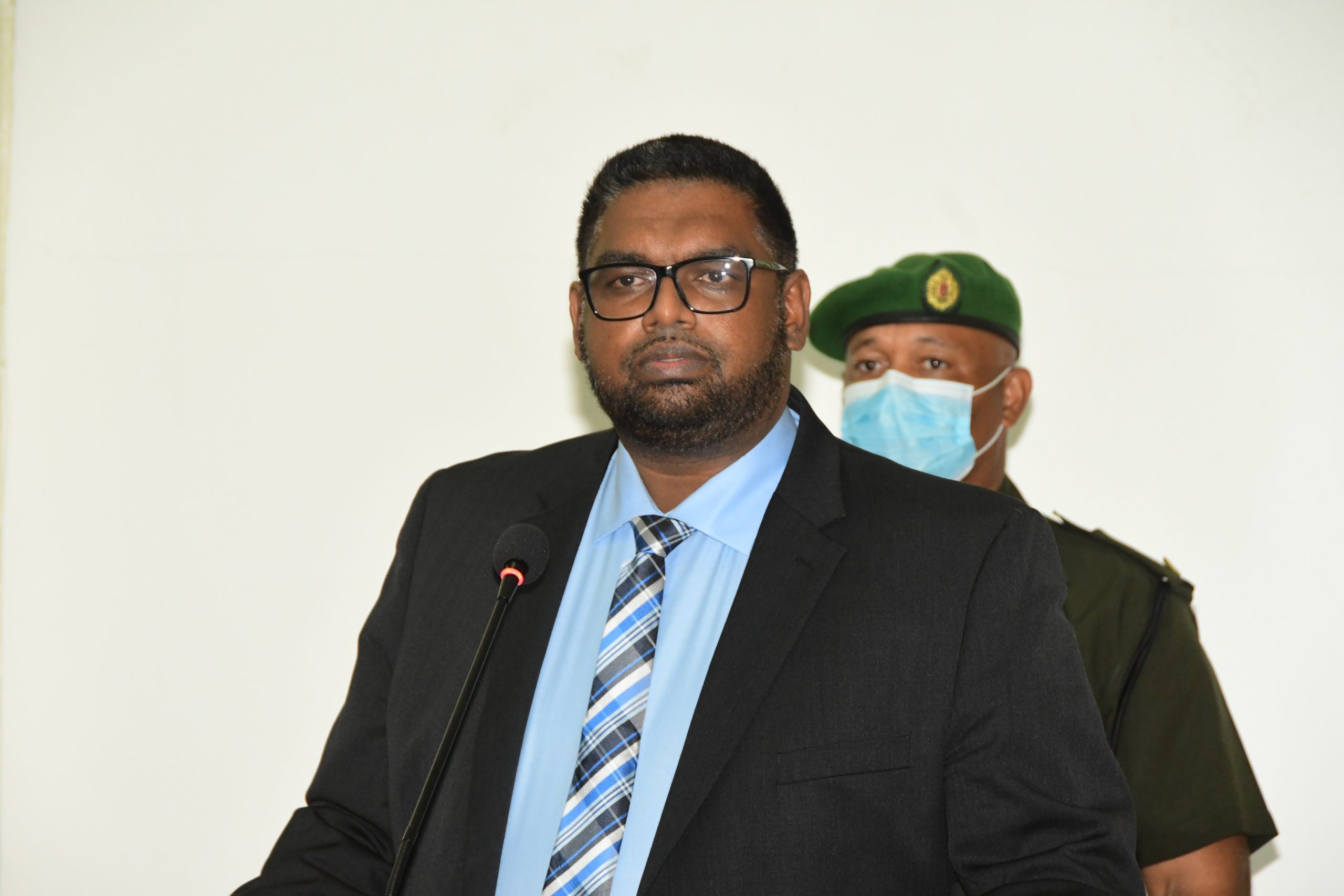 Commander-in-Chief, Dr. Irfaan Ali