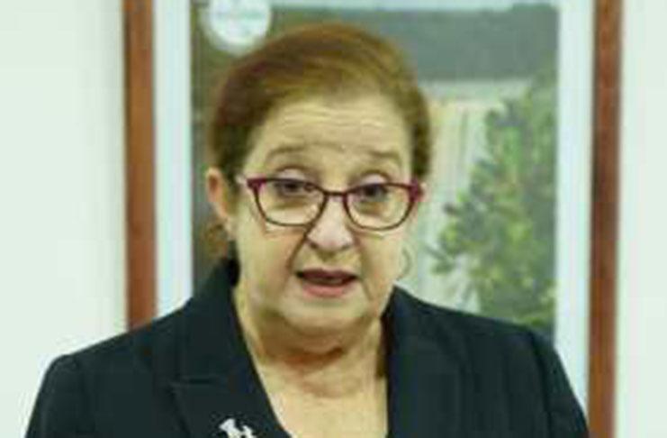 Parliamentary Affairs and Governance Minister, Gail Teixeira