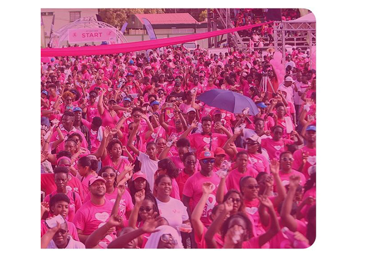 A Pinktober rally last year (file photo)