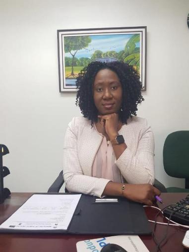 Maternal and Child Health Officer, Dr. Oneka Scott
