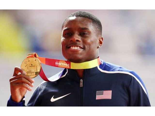 Christian Coleman became the sixth-fastest man in history in 2019