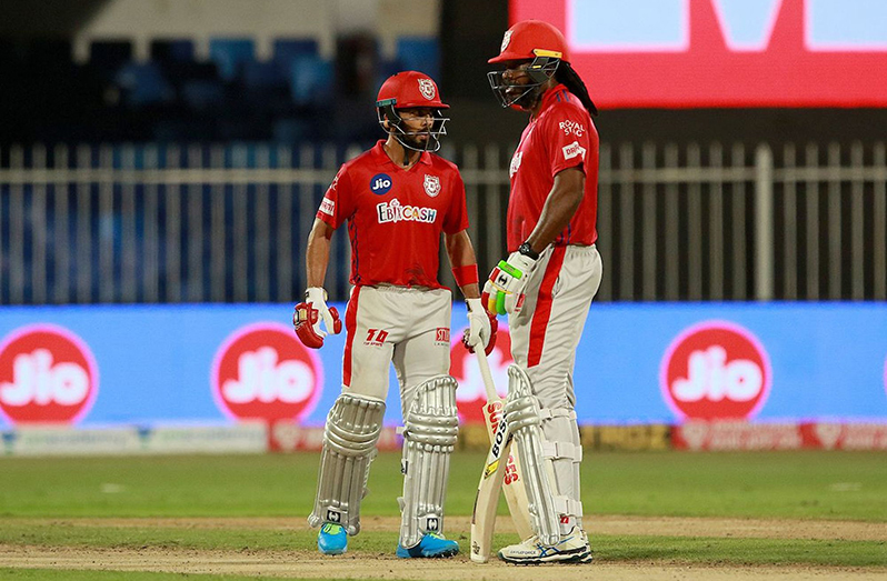 Mandeep Singh and Chris Gayle's half-centuries guided Kings XI Punjab to victory against Kolkata Knight Riders.