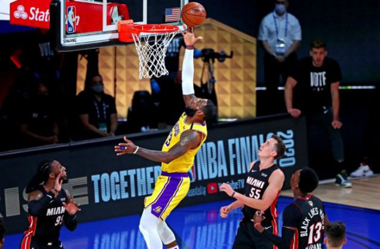 LeBron James finished with 28 points in Lakers 102-96 win on Tuesday night.