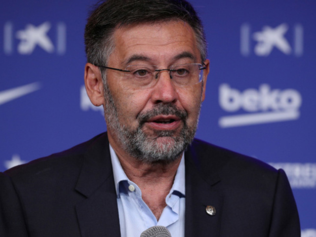 Barcelona president Josep Maria Bartomeu.