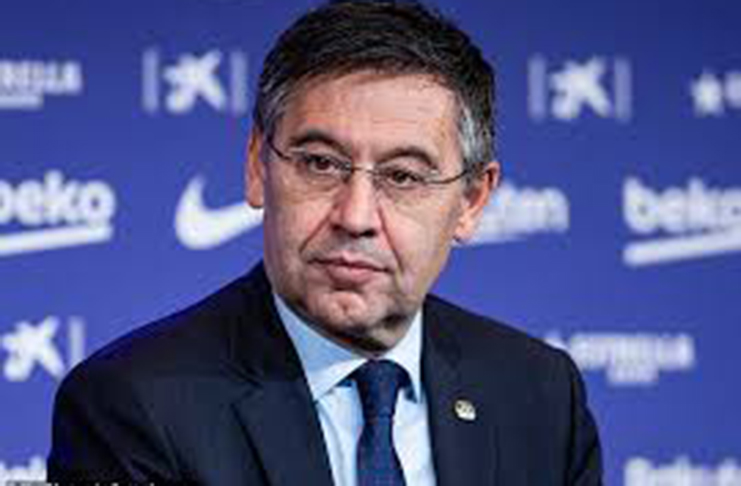 FC Barcelona president Josep Maria Bartomeu