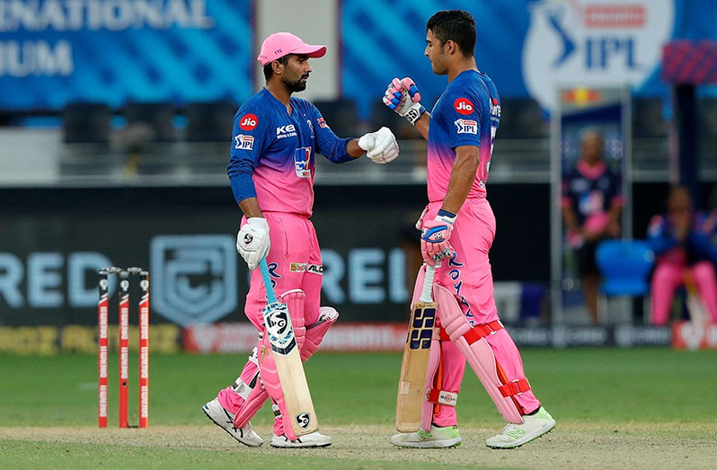 Rahul Tewatia and Riyan Parag’s unbeaten 85-run stand powered Rajasthan Royals to a win against Sunrisers Hyderabad.