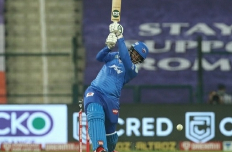 Shimron Hetmyer’s electric 45 off 24 balls contained five sixes and a four.