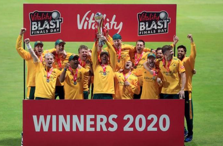 Notts were appearing in their third T20 final - having lost in 2006 and won in 2017