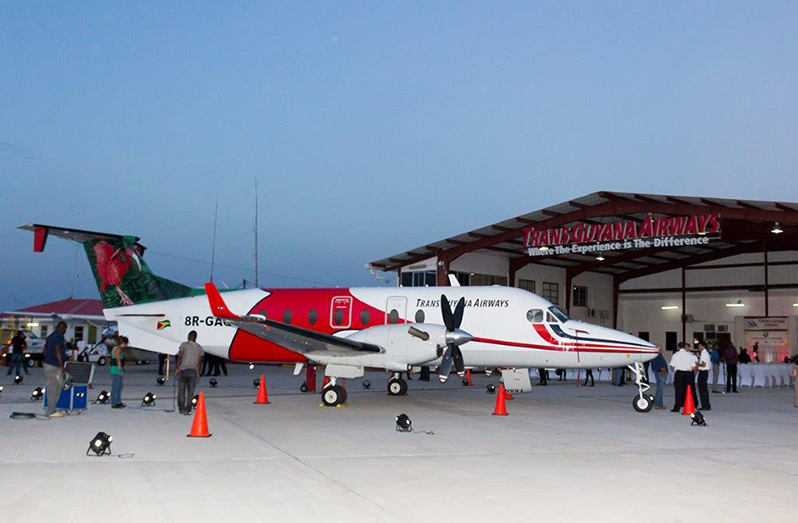 This Beechcraft 1900D will be used for the Trans Guyana Airways flights to Barbados 