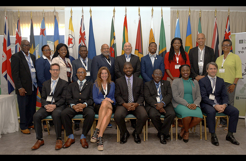 Caribbean RADO Board Members during 2019 AGM in Tortola