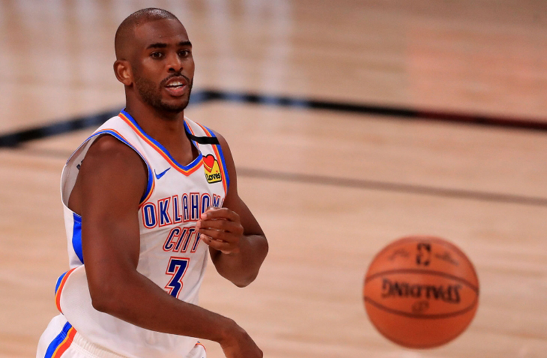 Chris Paul traded from Thunder to Suns in sixplayer deal Guyana