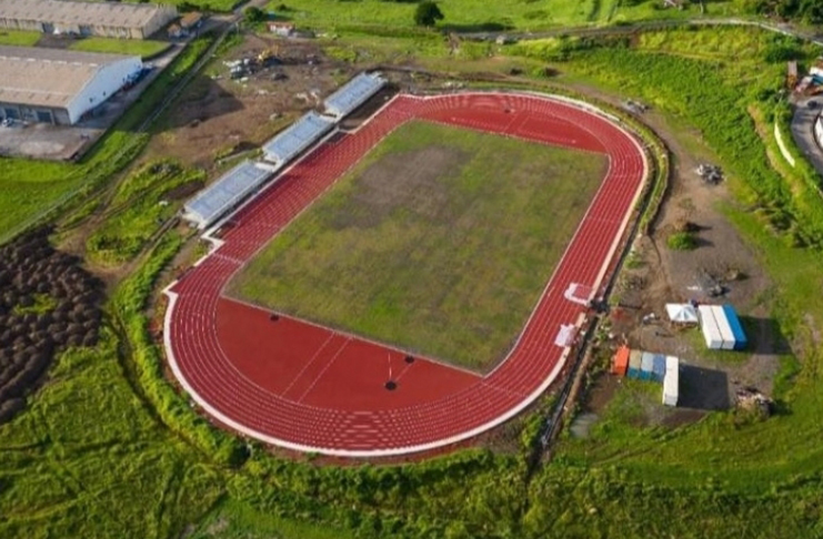 The EC $5million stadium facility with a synthetic track will be officially opened today.