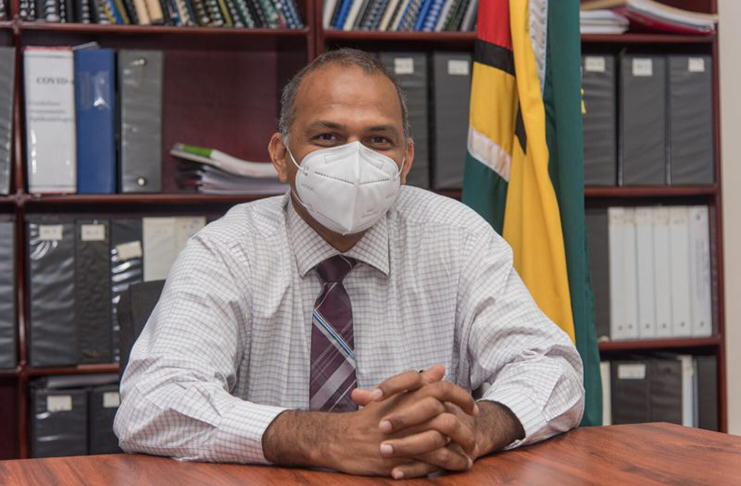 Minister of Health, Dr. Frank Anthony