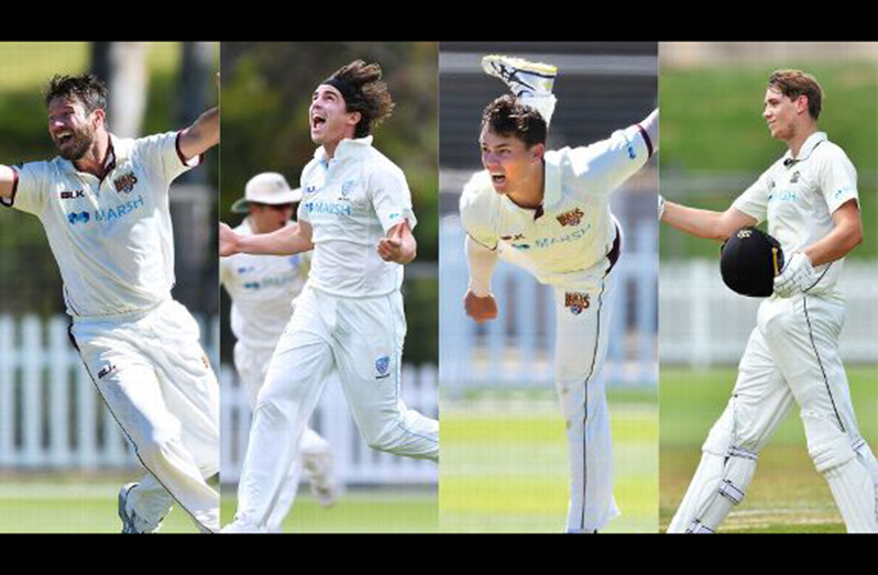 Michael Neser, Sean Abbott, Mitchell Swepson and Cameron Green have all impressed. (Getty Images)