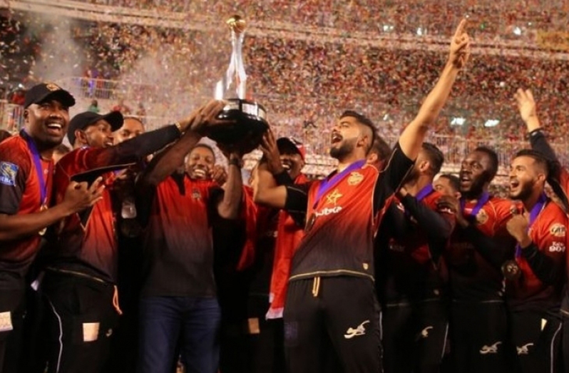 Trinbago Knight Riders won the CPL title for a record fourth time.