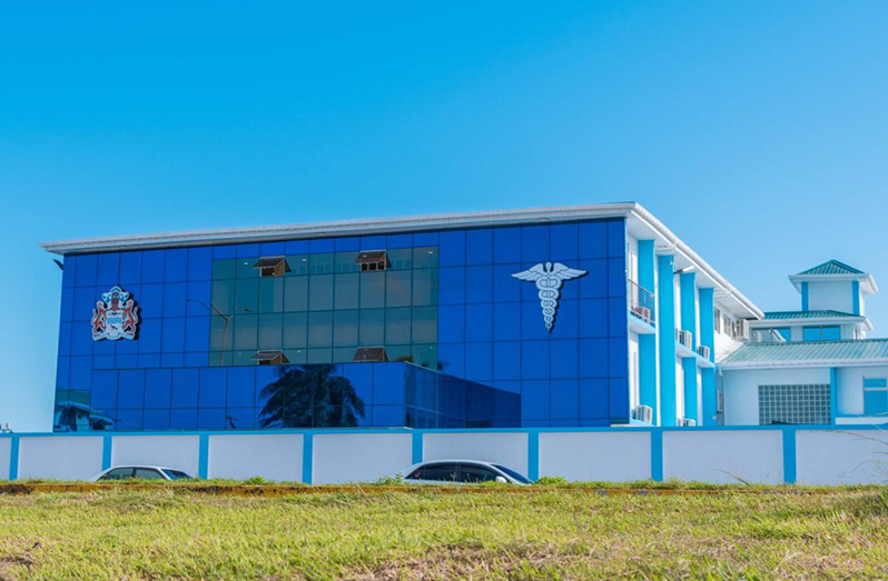 The infectious diseases hospital at Liliendaal, East Coast Demerara